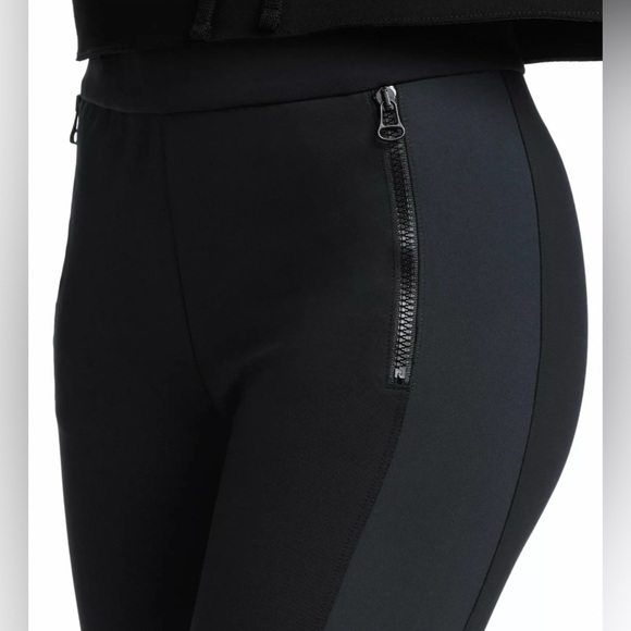 James Perse Y/OSEMITE Scuba Black and Gray Zippered Leggings size 1 small - Picture 15 of 15